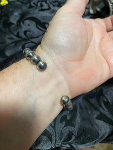 8mm sterling silver NP cuffs