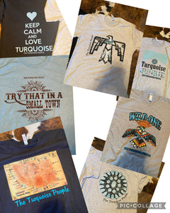 The Turquoise People shirts!