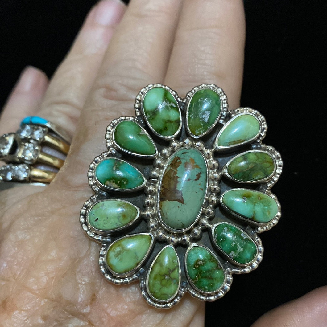 Sonoran Gild Turquoise ring #3