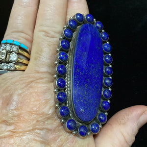 Large Lapis ring #2