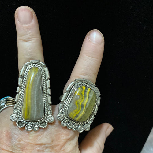 Bumble Bee Jasper ring