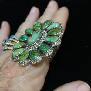 Sonoran Gild Turquoise ring #3