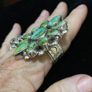 Sonoran Gold turquoise ring #1