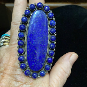 Large Lapis ring #2