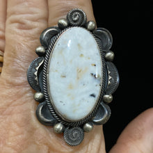 White buffalo ring