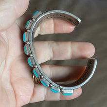 Rectangle shaped Turquoise bracelet