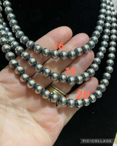 8mm Navajo pearls