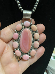 Pink Conch pendant