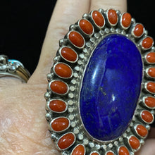 Lapis center and red Coral snake eyes