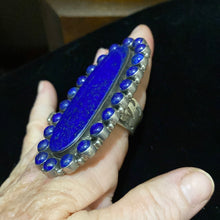 Large Lapis ring #2