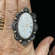 White buffalo ring