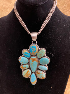 The 11 Turquoise Stone Pendant