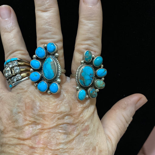 Half cluster ring