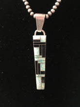 The Zuni black onyx and Opal at it's best