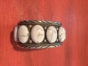 White howlite bracelet