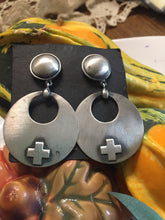 Simple buttons with simple dangle and cross
