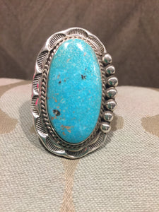"Sea waves"Turquoise ring