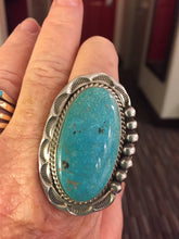 "Sea waves"Turquoise ring