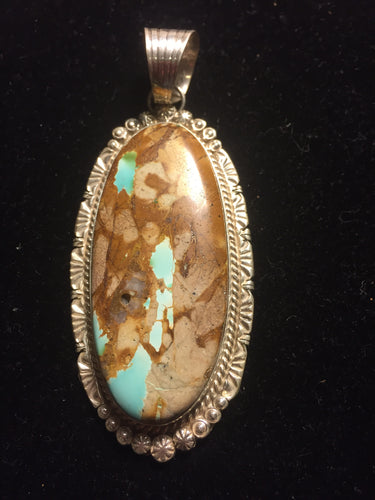 Ribbon Turquoise pendant