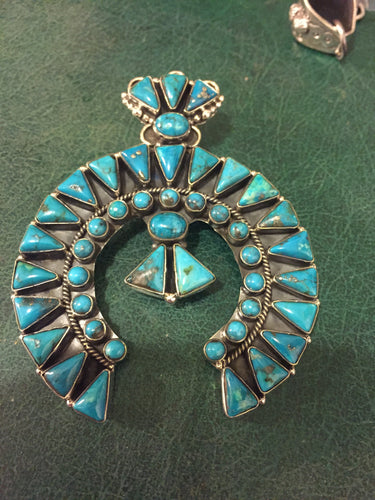 Sterling Silver Kingman Turquoise Naja