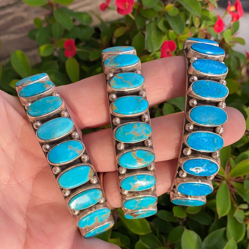 Kingman Turquoise medium oval Turquoise bracelet