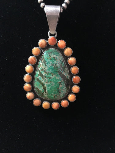 Kelly Green and orange spiny