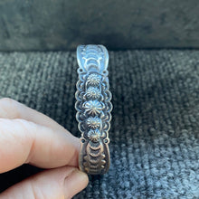 Solid Sterling Silver star cluster bracelet