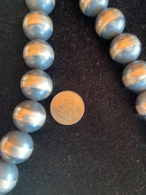 20 mm 24 inch Navajo Pearls necklace