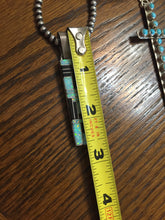 The Zuni black onyx and Opal at it's best