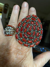 The Red Coral Beast Ring