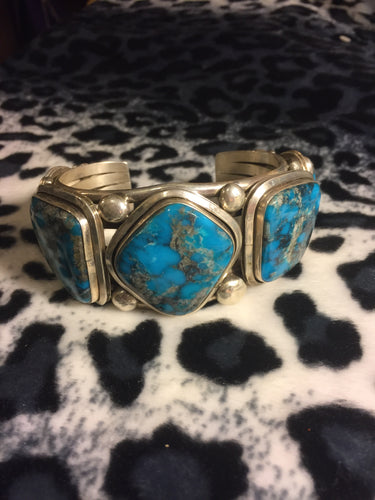 Vintage Ben Begaye kingman bracelet