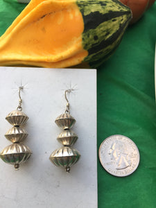 "The Pillow" bead earrings