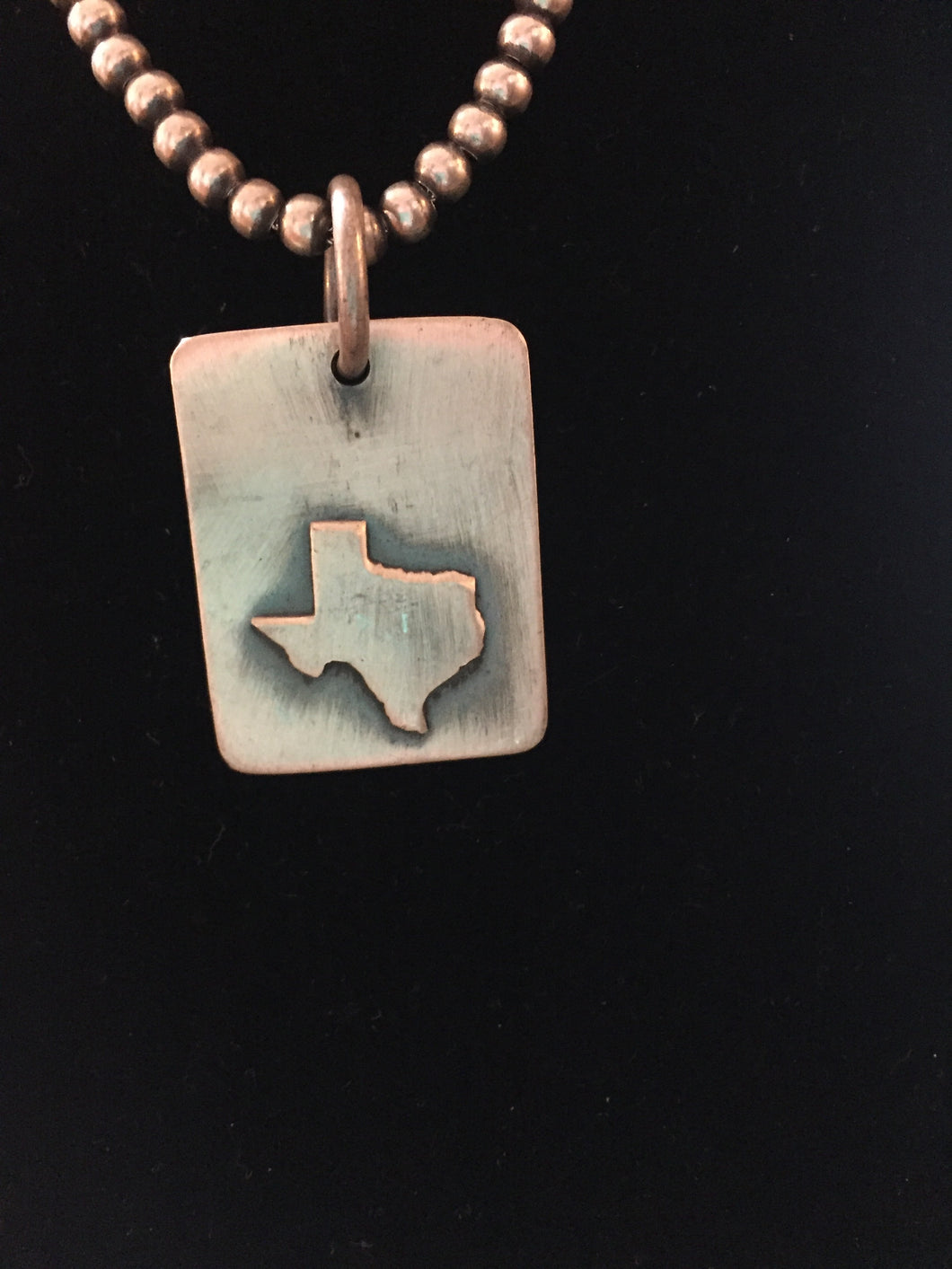 Texas Sterling silver charm