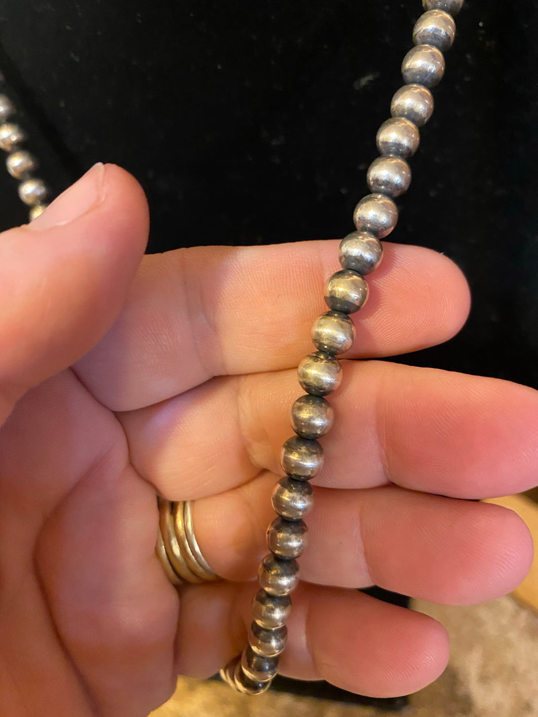 Navajo Pearls 6mm 18 inch