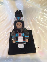 Native American women inlay ring
