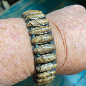 The Brown Jasper Bullet bracelet