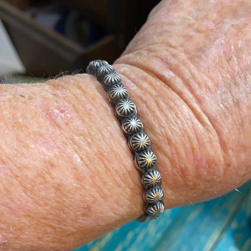 Sterling Silver bullet bracelet