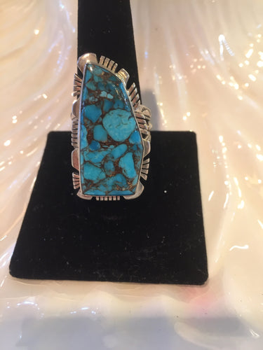 Beautifully shaped Turquoise ting