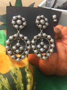 "The Bridesmaid" freshwater pearl earrings