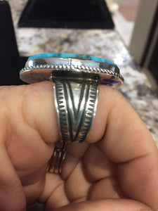 Oval at perfection Turquoise ring