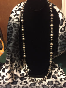 36 inch multi shaped Navajo pearls