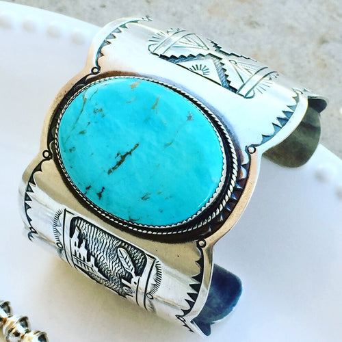 Charlie Bowie Storyteller Cuff  -Kingman