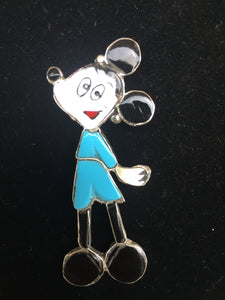 Minnie Mouse pendant and pin combo