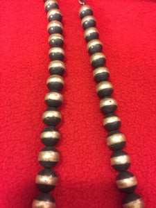 20 inch Navajo Pearls 12 mm
