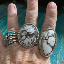 Medium size Wild Horse stone rings