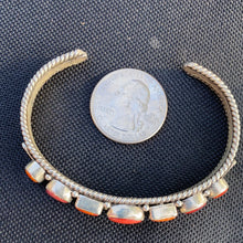 Small stacker spiny oyster bracelet