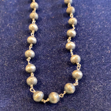 Navajo Pearl Rosary necklace 36 inch 5mm