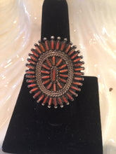 Zuni Red Spiny Oyster Ring