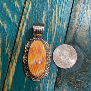 “The fallout” spiny oyster pendant