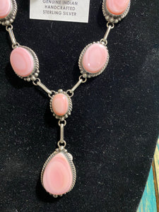 Pretty in pink!   A. Necklace set